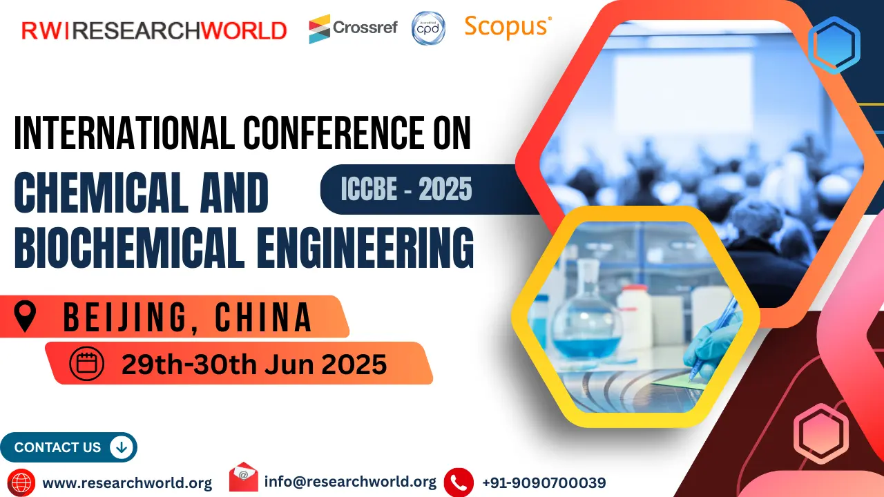 Chemical and Biochemical Engineering Conference in China